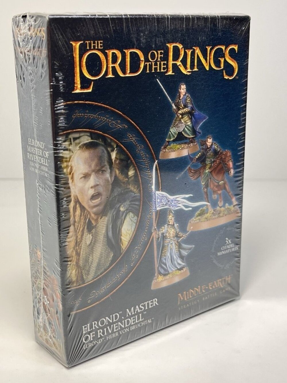 SEALED Middle-Earth Strategy Battle Game: Elrond Master of Rivendell 3 Miniature